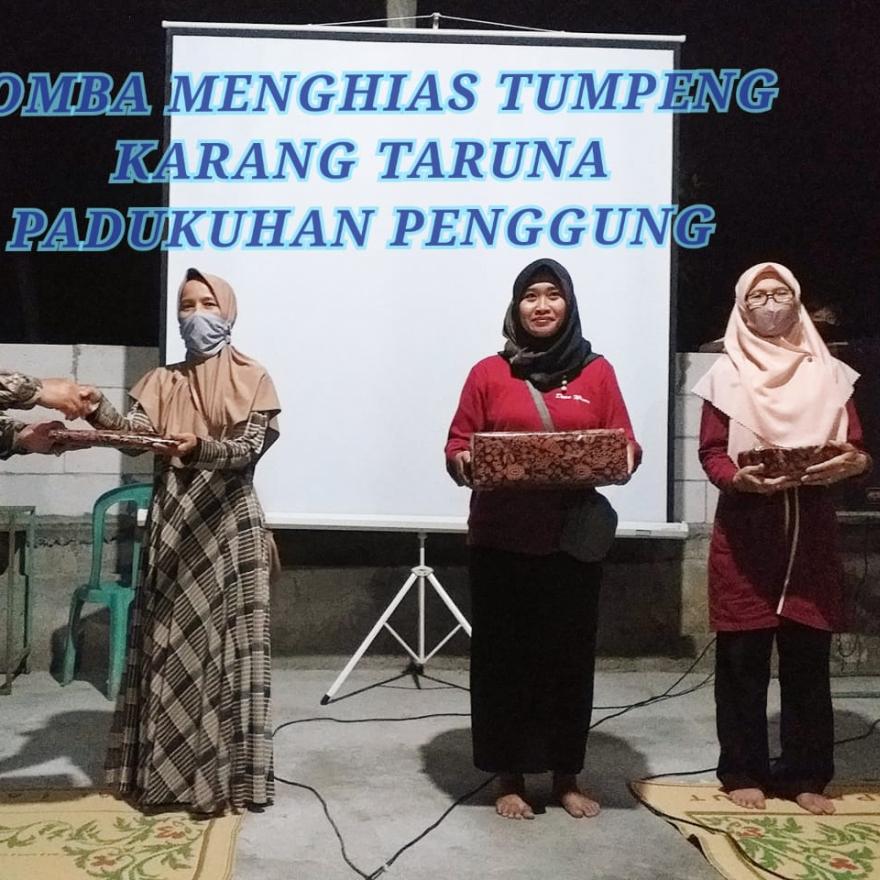 Karang Taruna Padukuhan Penggung Adakan Lomba Membuat dan Menghias Tumpeng